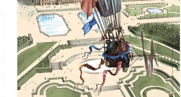 Le ch&acirc;teau de Versailles dans la bande dessin&eacute;e