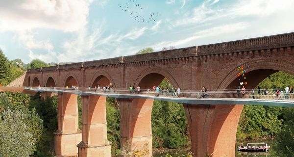 Projet de passerelle &agrave; Albi